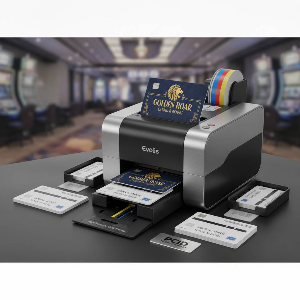 Card Printers and Refill Supplies for Your Casino Operation