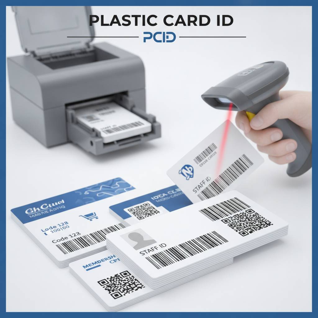 Card Printers for On-Demand Barcode Plastic Cards