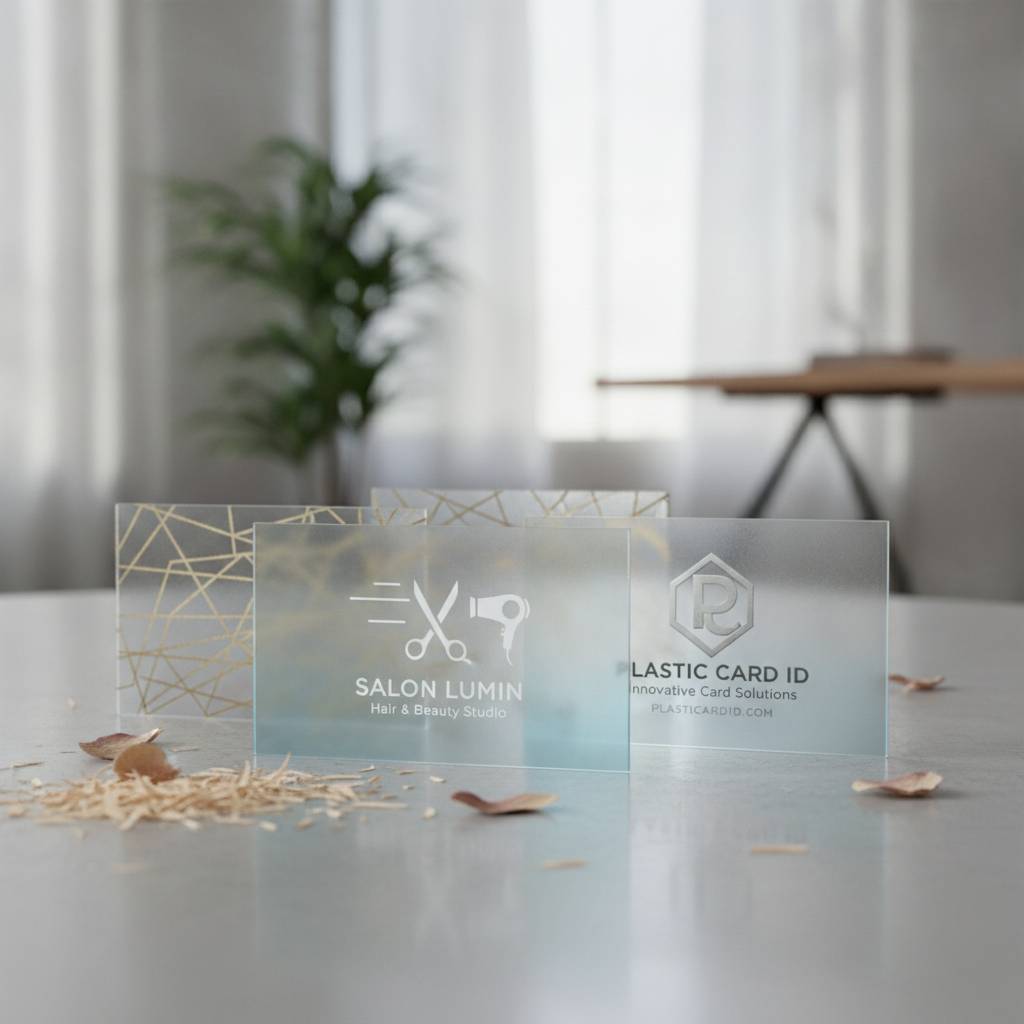 Case Study: How a Small Salon Transformed Its Brand with Clear Plastic Business Cards