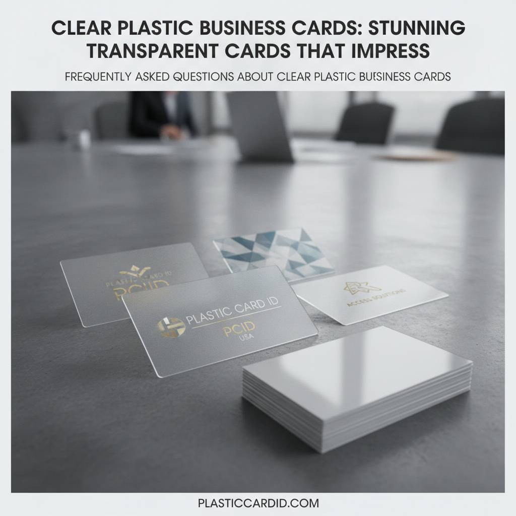 Frequently Asked Questions About Clear Plastic Business Cards