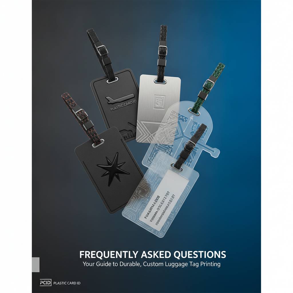 Frequently Asked Questions About Custom Luggage Tag Printing