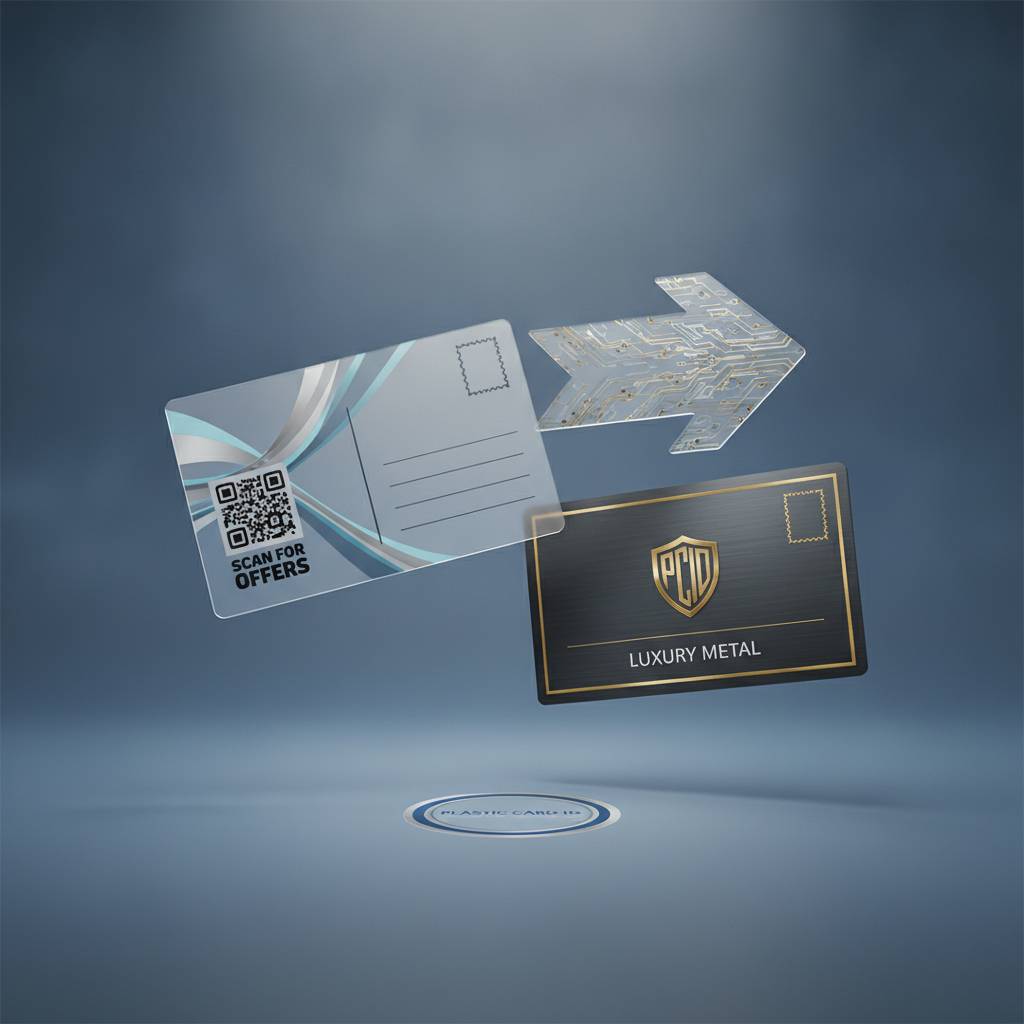Specialty Cards: Clear, Custom Shapes, and Luxury Metal