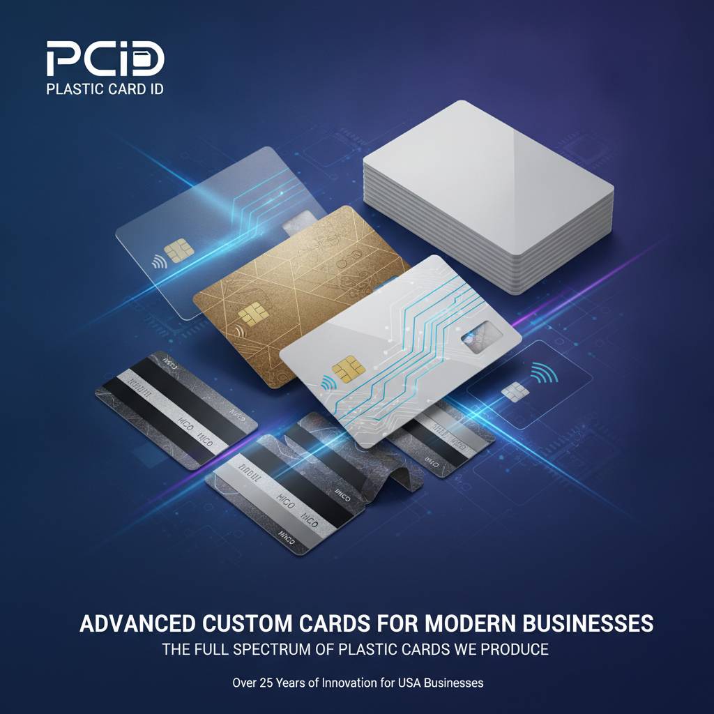 The Full Spectrum of Plastic Cards We Produce