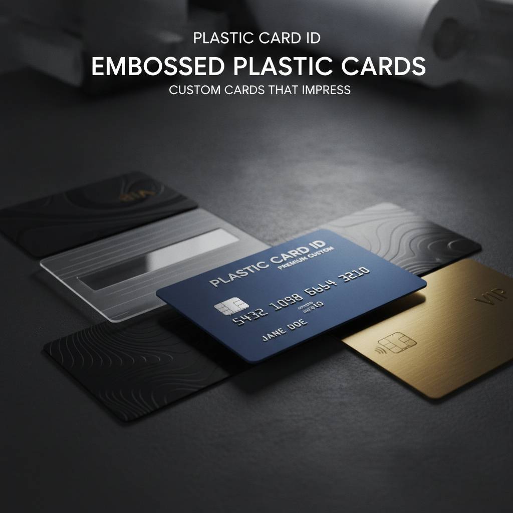 Welcome to Plastic Card ID: Where Embossed Plastic Cards Make a Lasting Impression