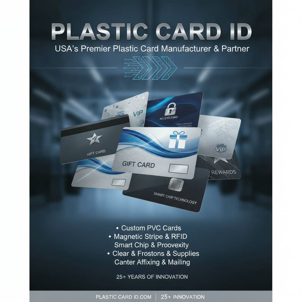 Our Full Range of Custom Plastic Card Products