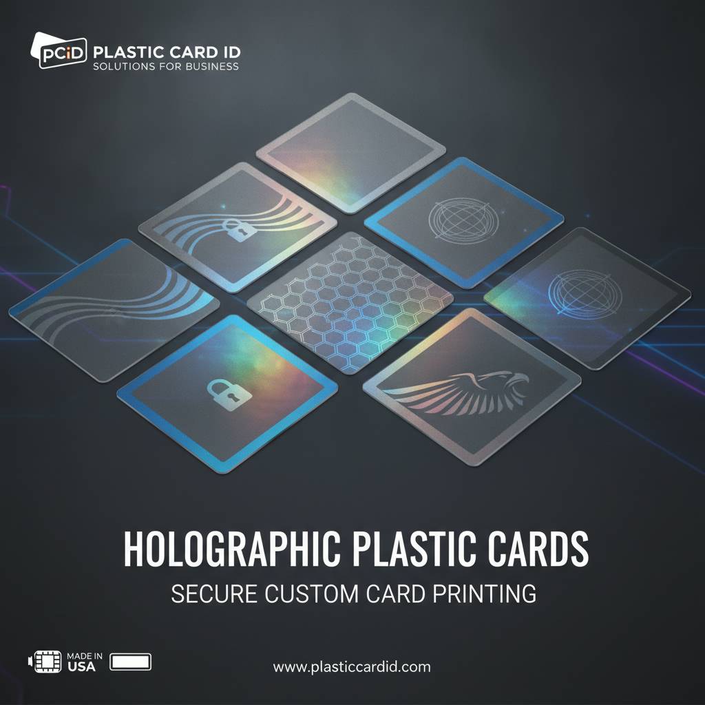How to Order Holographic Plastic Cards from Us