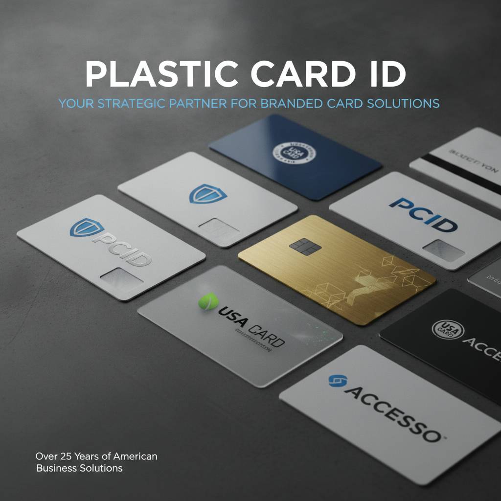 Our Complete Line of Custom Plastic Cards With Logo