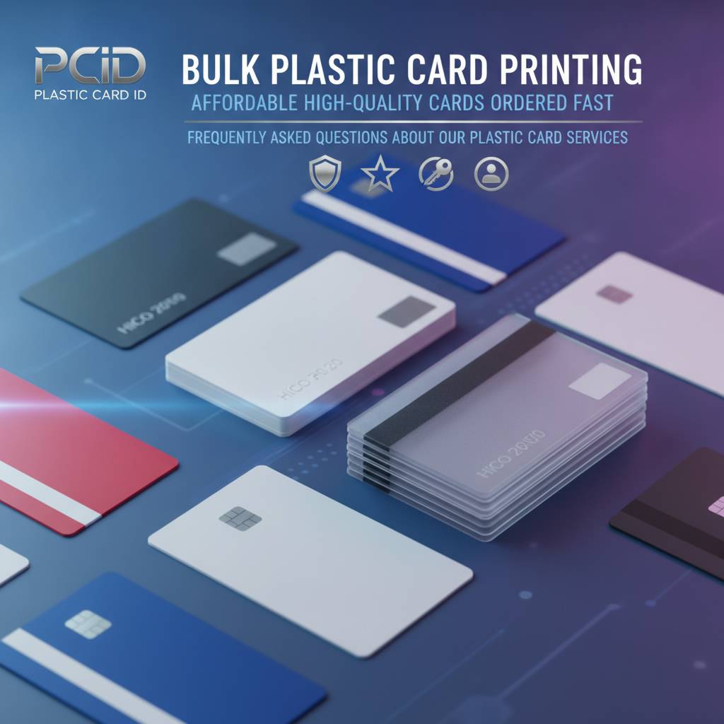 Frequently Asked Questions About Our Plastic Card Services